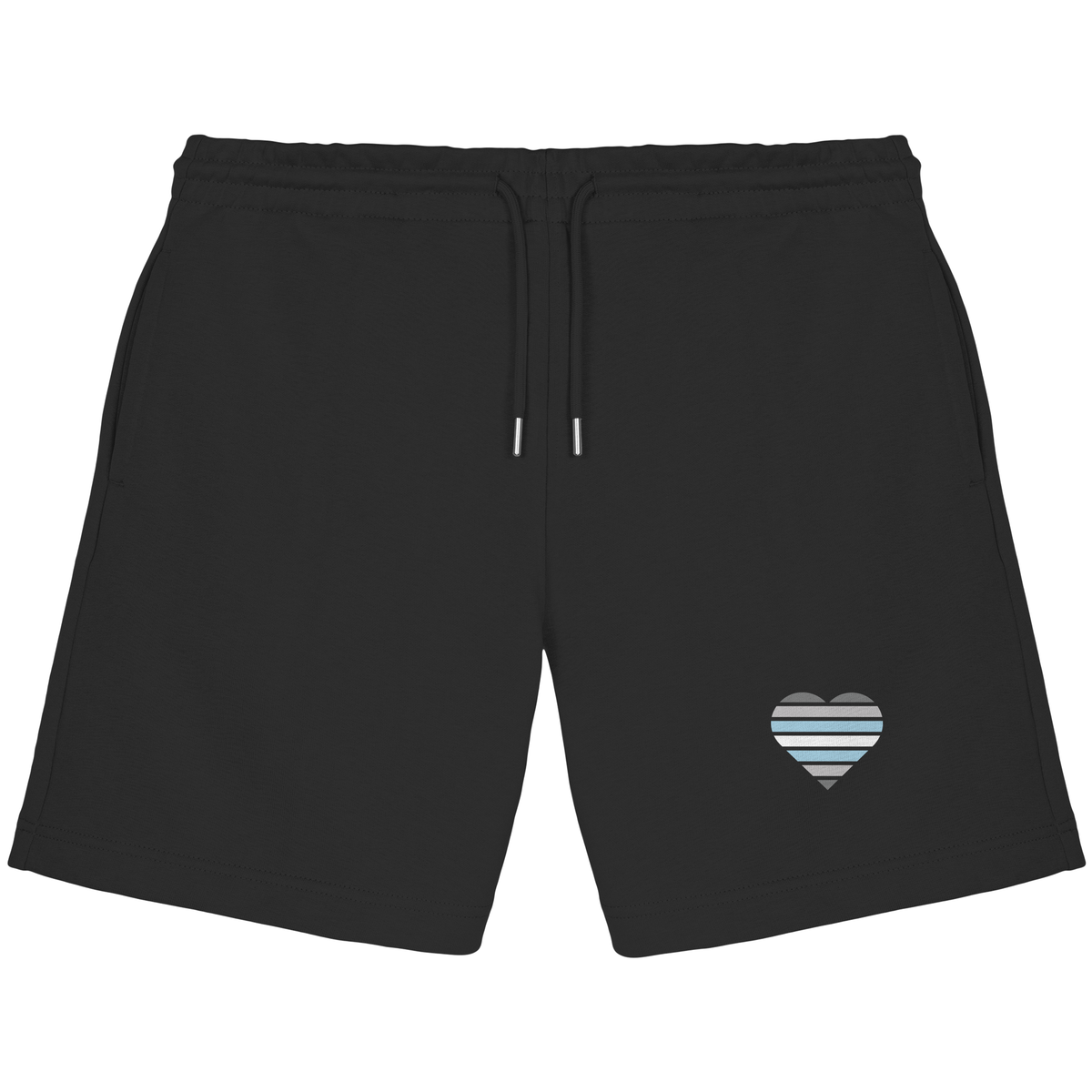 Organic Jogger Shorts mit Herz - Demiboy