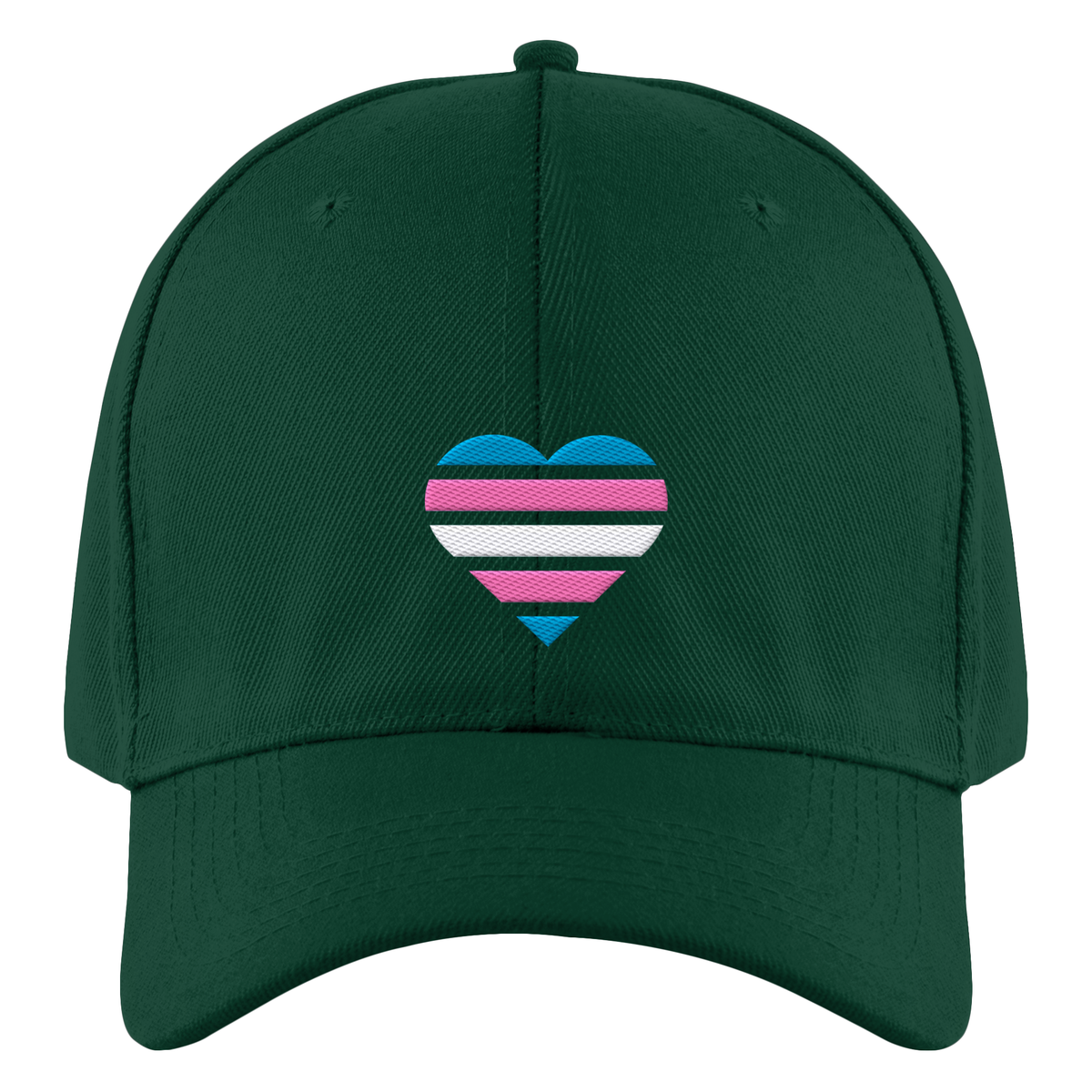 Authentic Baseball Cap mit Herz Stick - Trans