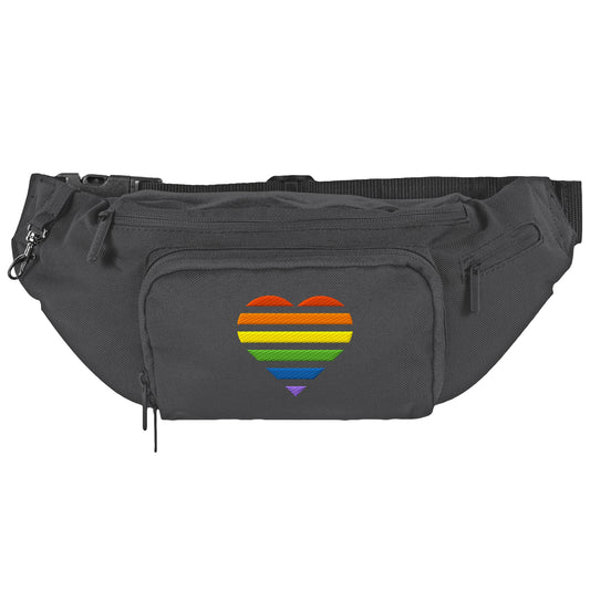Shoulder Bag - Pride Flag Herz Stick