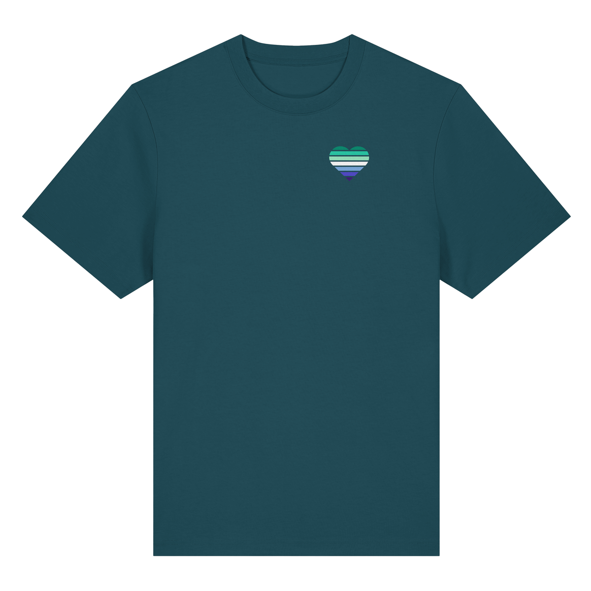 Organic Heavy Shirt mit Herz - Gay