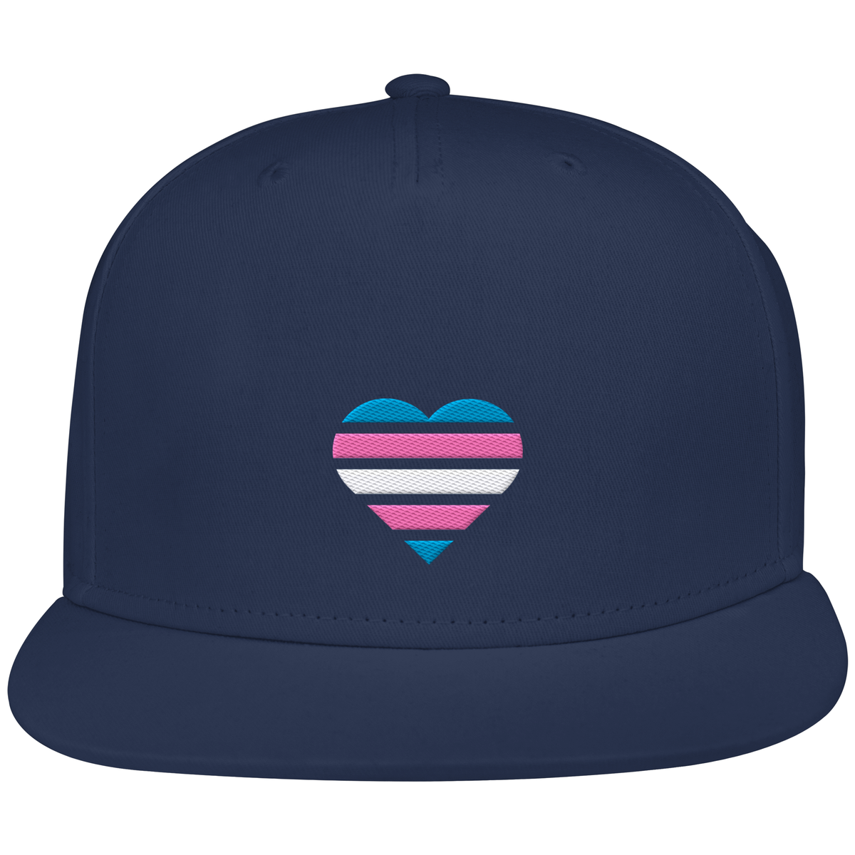 Snapback mit Herz Stick - Trans