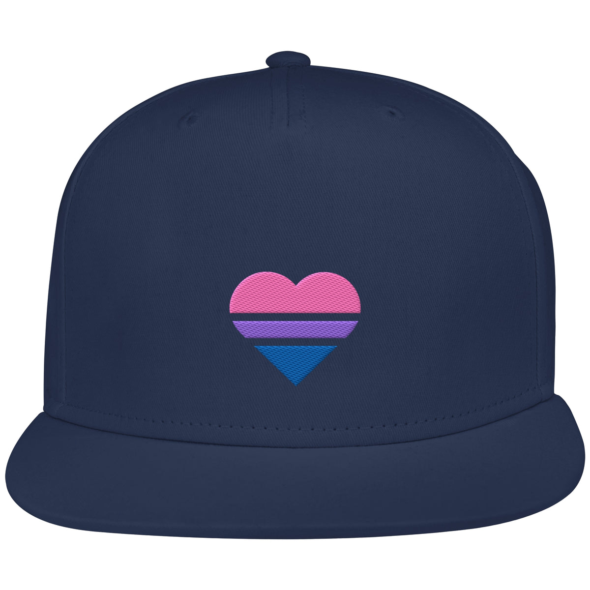 Snapback mit Herz Stick - Bisexual