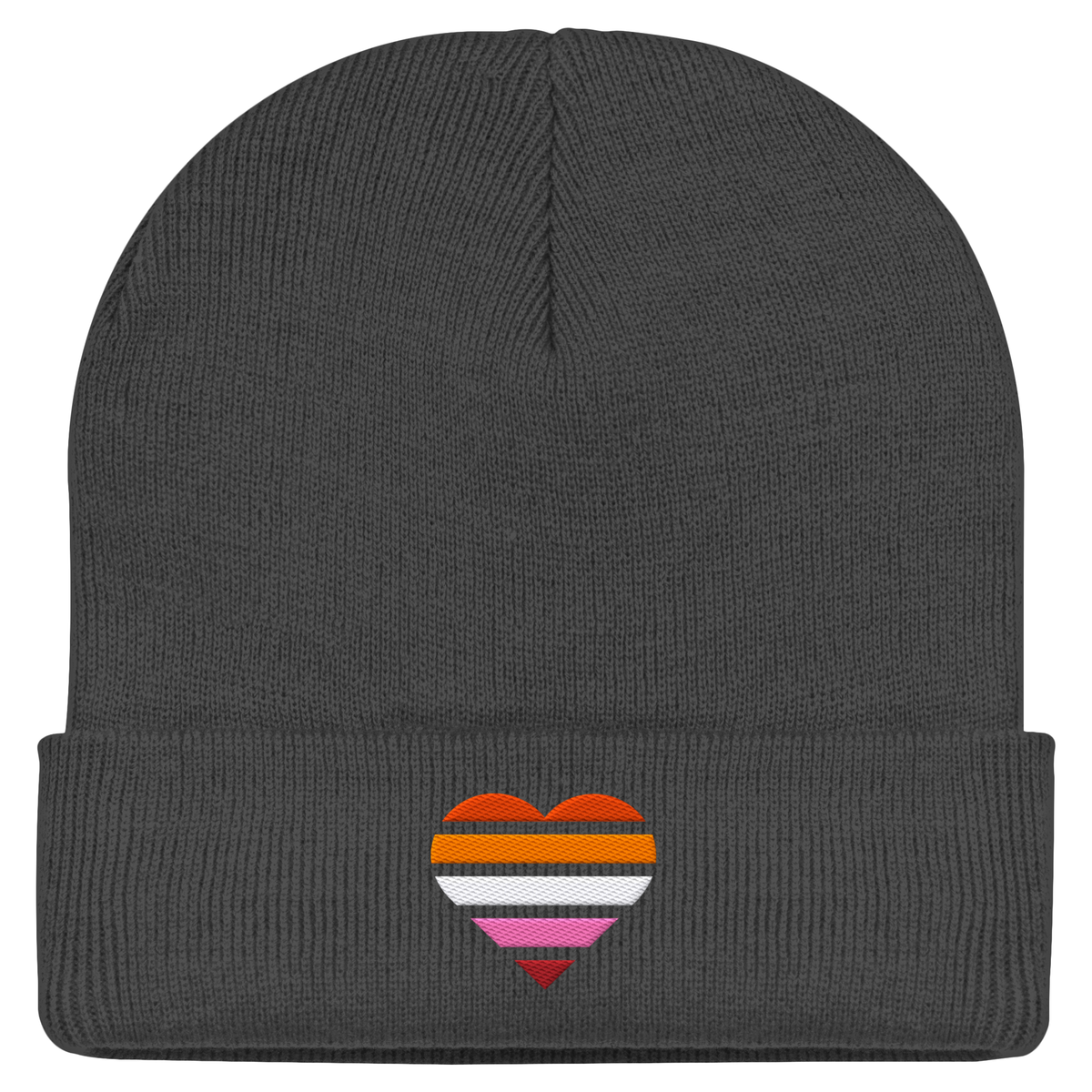 Classic Beanie mit Herz Stick - Lesbian