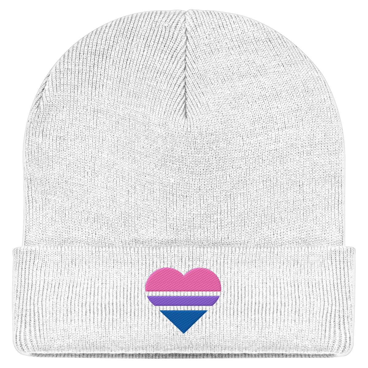 Classic Beanie mit Herz Stick - Bisexual
