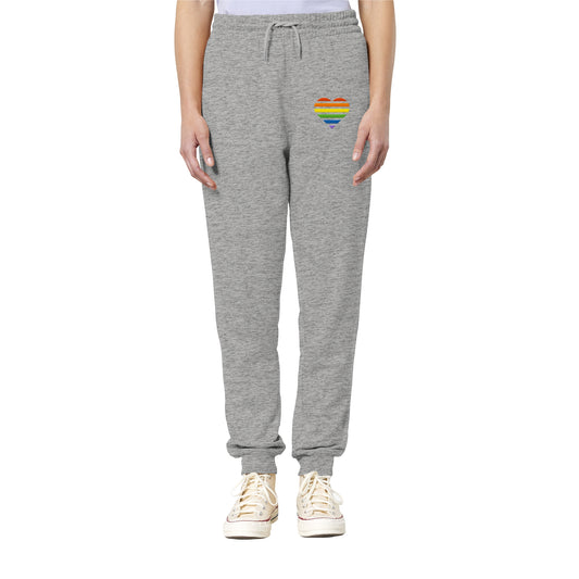 Organic Jogger Pants - Pride Flag Herz Stick