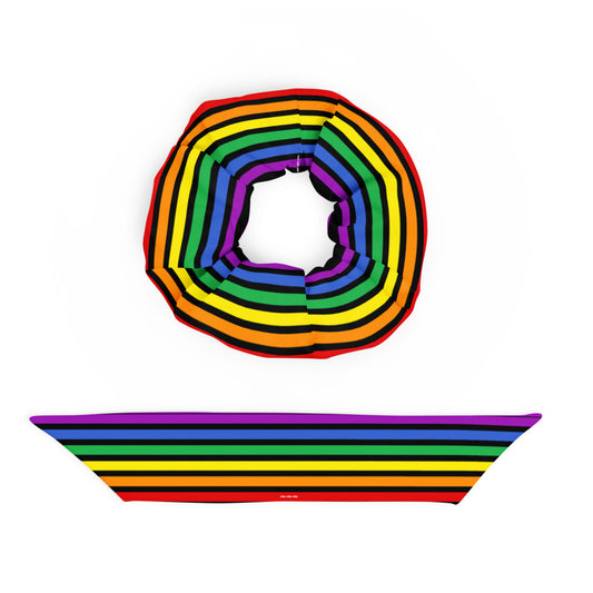 Recycelter Scrunchie - Pride Flag