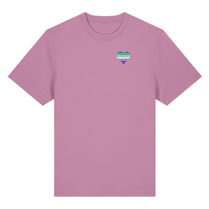 Organic Heavy Shirt mit Herz - Gay