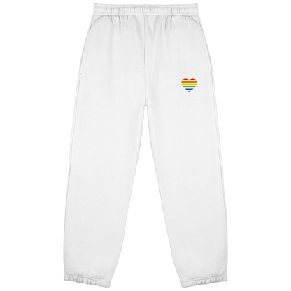 Fluffy Sweatpants mit Herz Stick - Pride