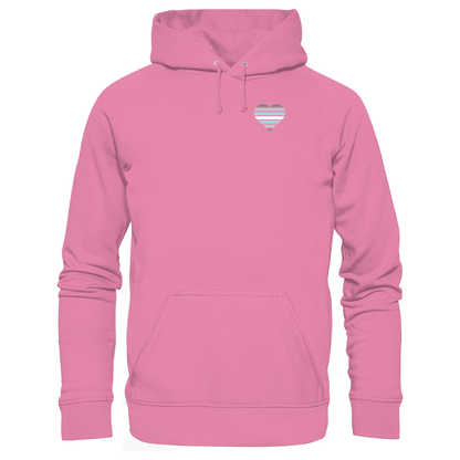 Basic Hoodie mit Herz - Demiboy