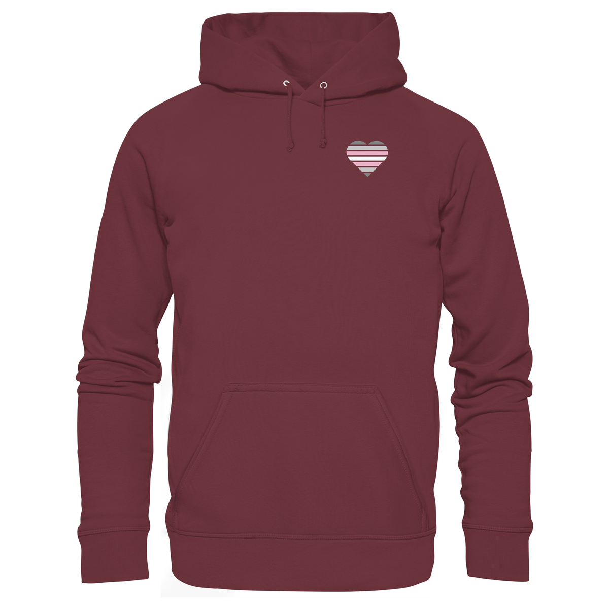 Organic Basic Hoodie mit Herz - Demigirl
