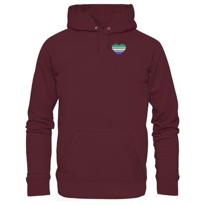 Basic Hoodie mit Herz - Gay