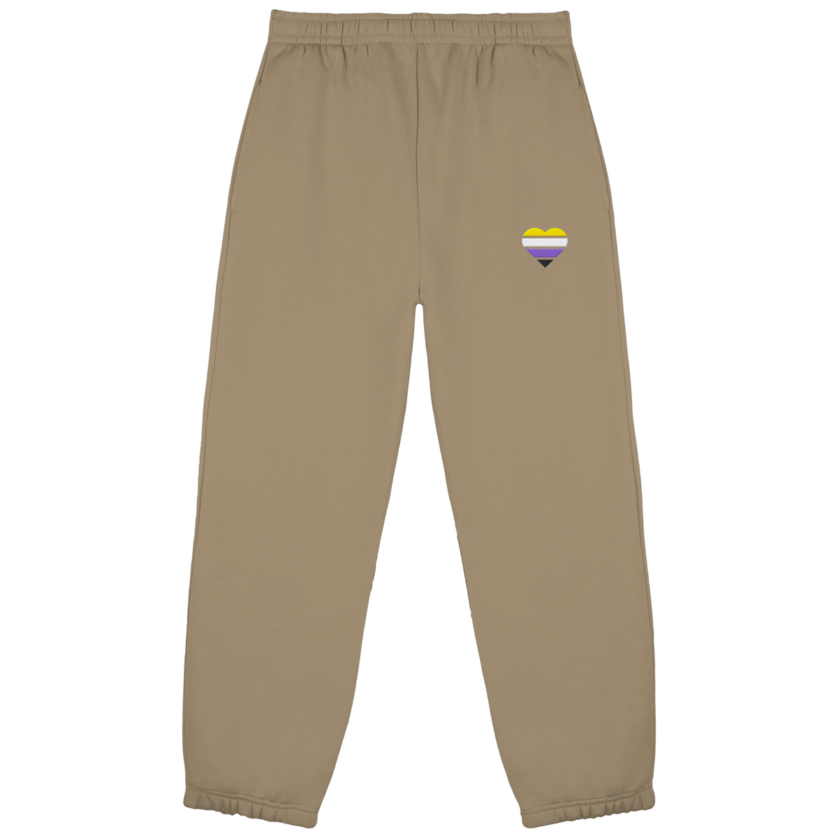 Fluffy Sweatpants mit Herz Stick - Nonbinary