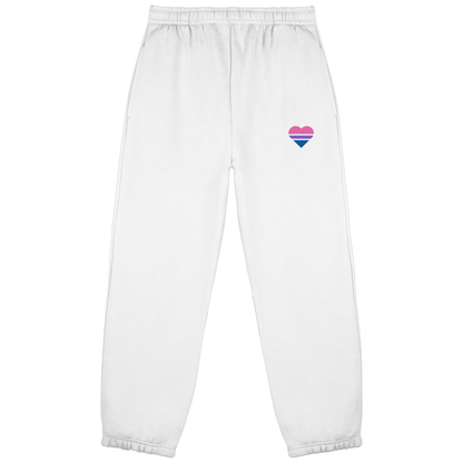 Fluffy Sweatpants mit Herz Stick - Bisexual