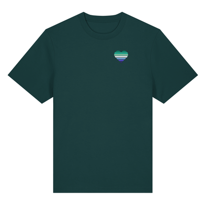Organic Heavy Shirt mit Herz - Gay