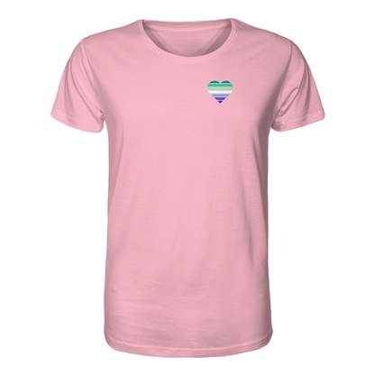 Organic Shirt mit Herz - Gay
