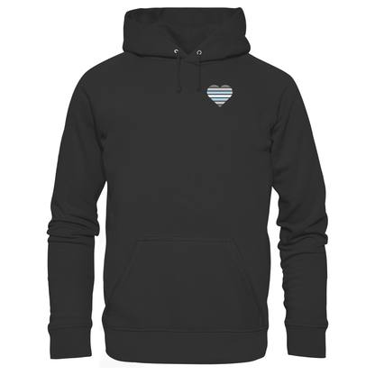 Basic Hoodie mit Herz - Demiboy