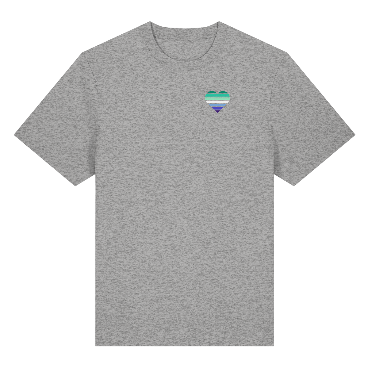 Organic Heavy Shirt mit Herz - Gay