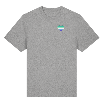 Organic Heavy Shirt mit Herz - Gay