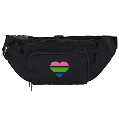 Shoulder Bag mit Herz Stick - Polysexual