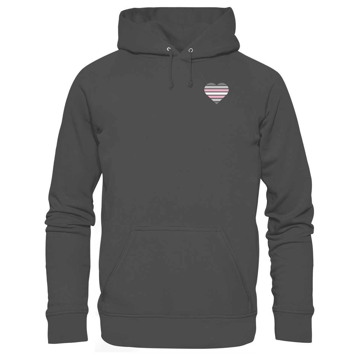 Organic Basic Hoodie mit Herz - Demigirl