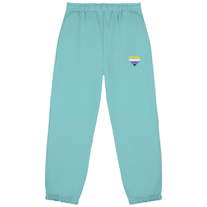 Fluffy Sweatpants mit Herz Stick - Nonbinary
