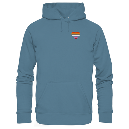 Basic Hoodie mit Herz Stick - Lesbian