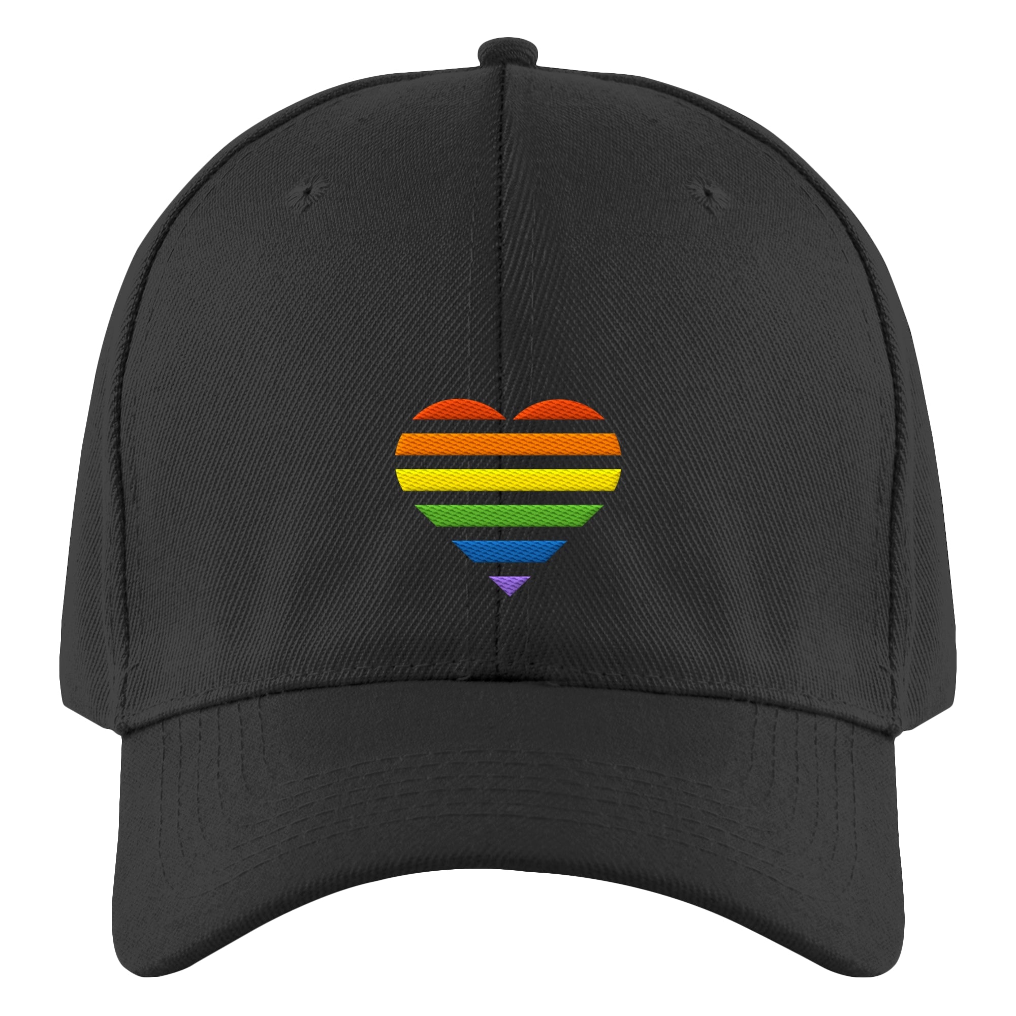 Authentic Baseball Cap - Pride Flag Herz Stick