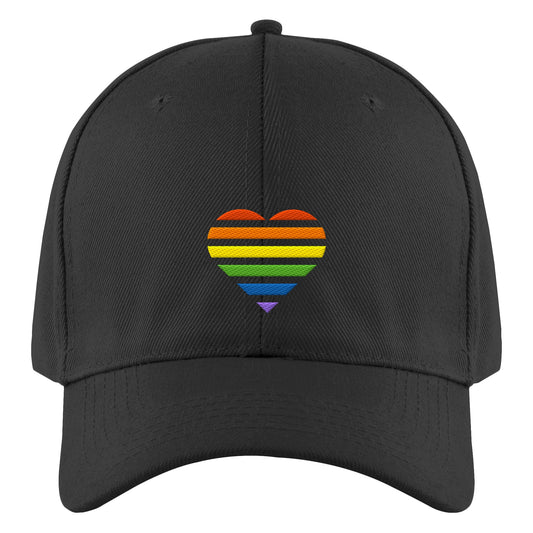 Authentic Baseball Cap - Pride Flag Herz Stick