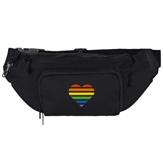 Shoulder Bag - Pride Flag Herz Stick