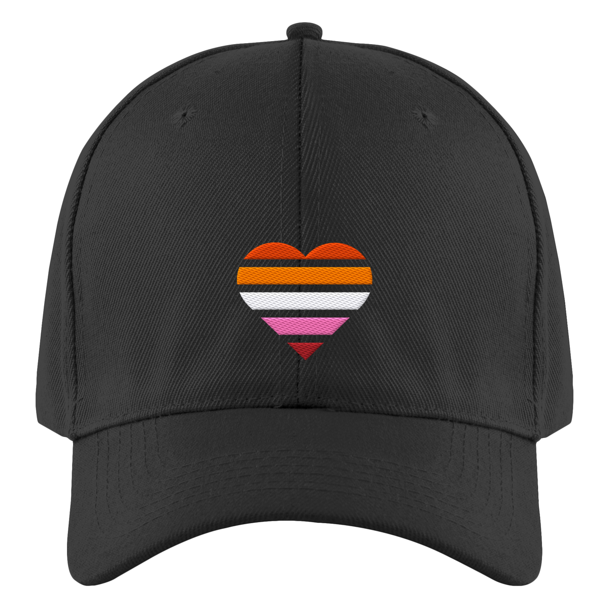 Authentic Baseball Cap mit Herz Stick - Lesbian