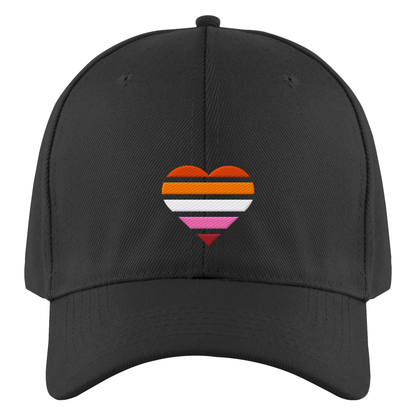 Authentic Baseball Cap mit Herz Stick - Lesbian