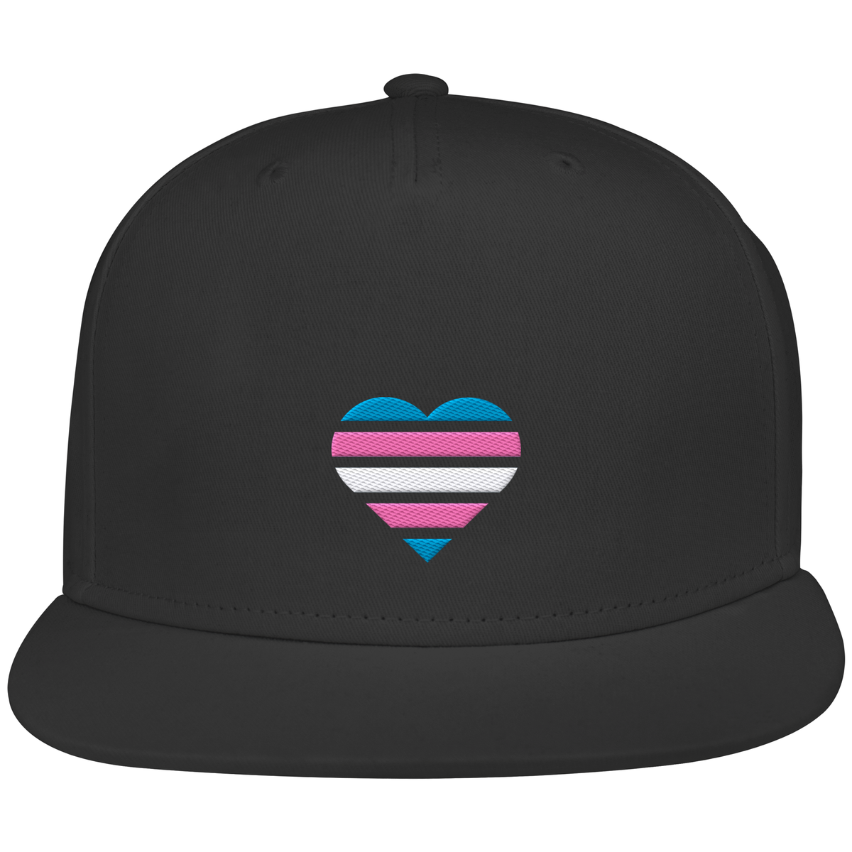 Snapback mit Herz Stick - Trans