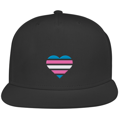 Snapback mit Herz Stick - Trans