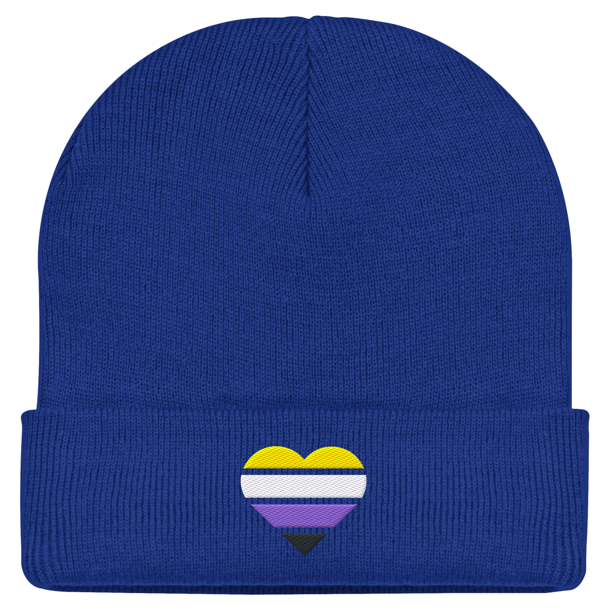 Classic Beanie mit Herz Stick - Nonbinary