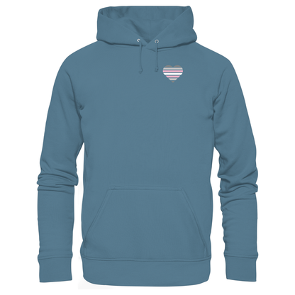 Basic Hoodie mit Herz - Demigirl