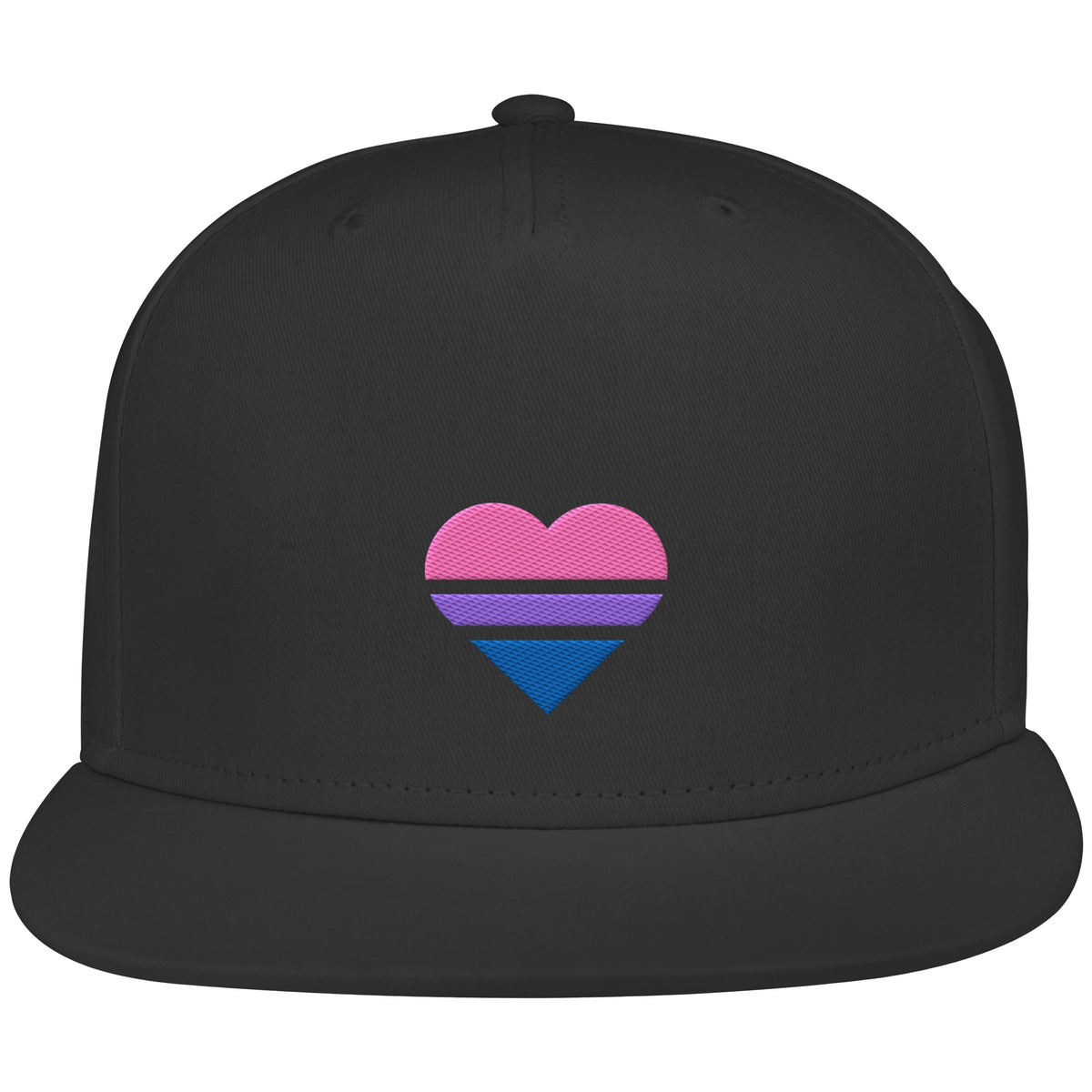 Snapback mit Herz Stick - Bisexual