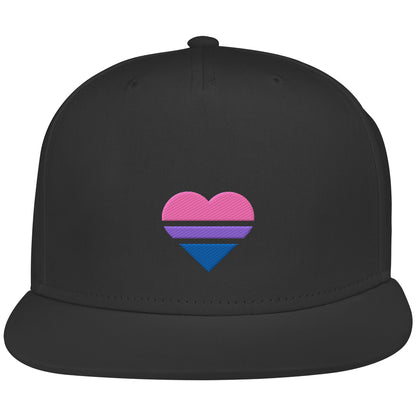 Snapback mit Herz Stick - Bisexual