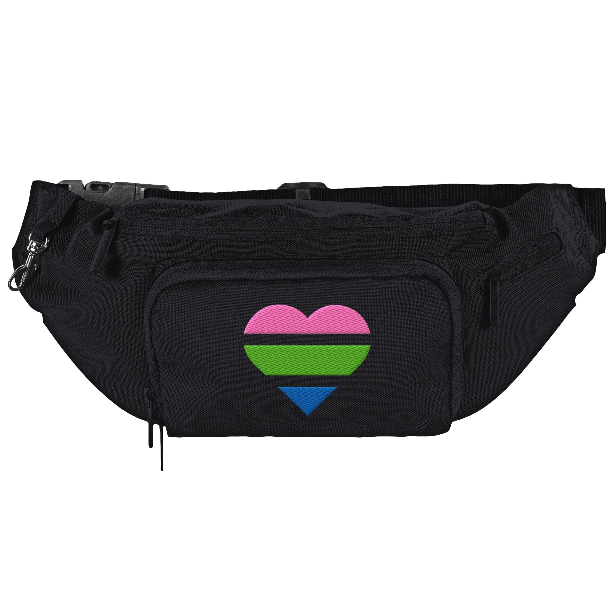 Shoulder Bag - Polysexual Flag Herz Stick