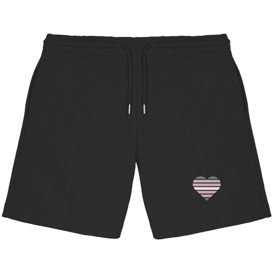 Organic Jogger Shorts mit Herz - Demigirl