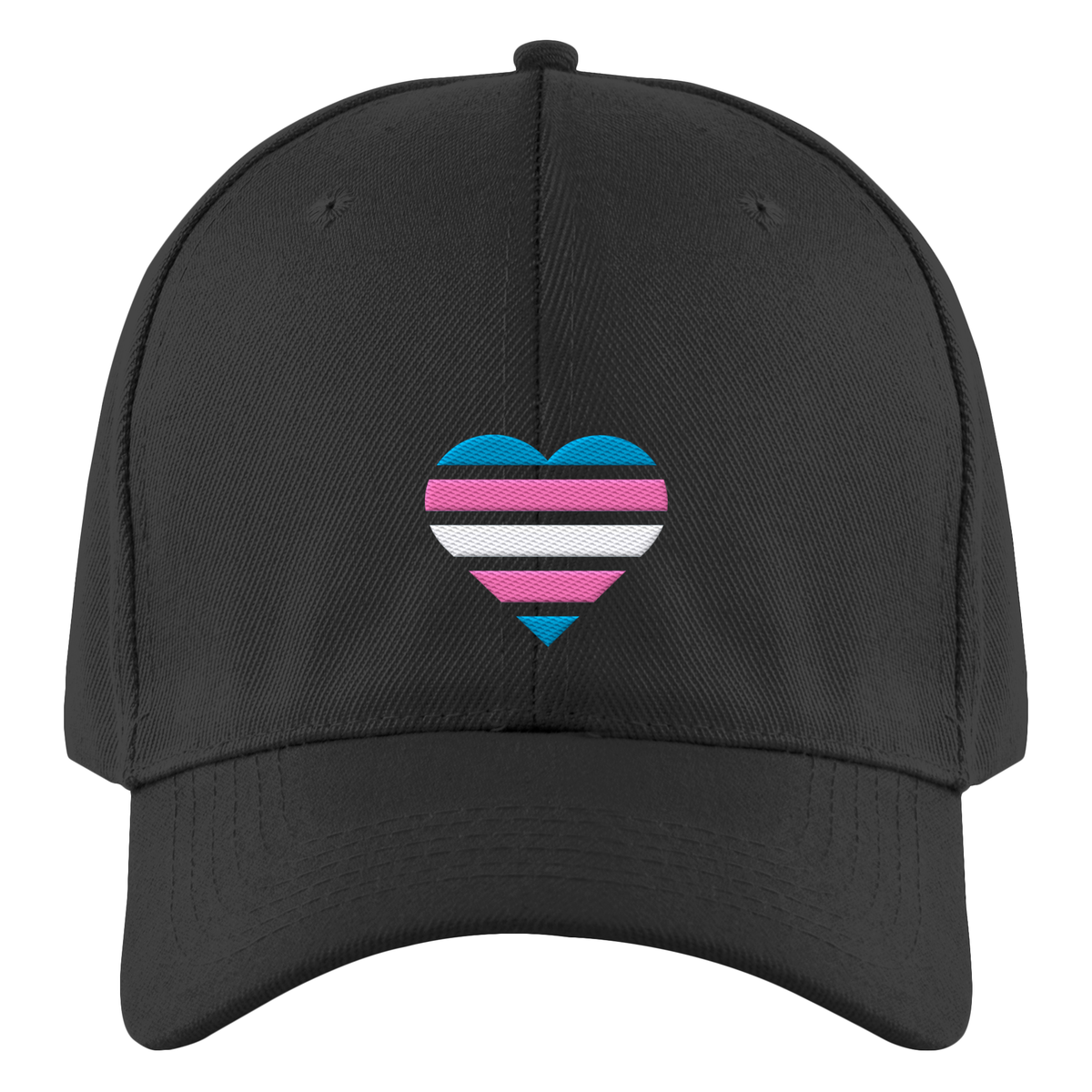 Authentic Baseball Cap mit Herz Stick - Trans