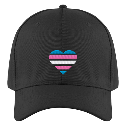Authentic Baseball Cap mit Herz Stick - Trans
