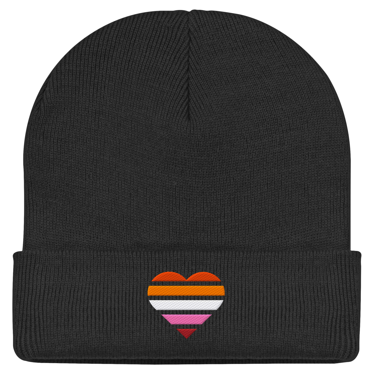 Classic Beanie mit Herz Stick - Lesbian