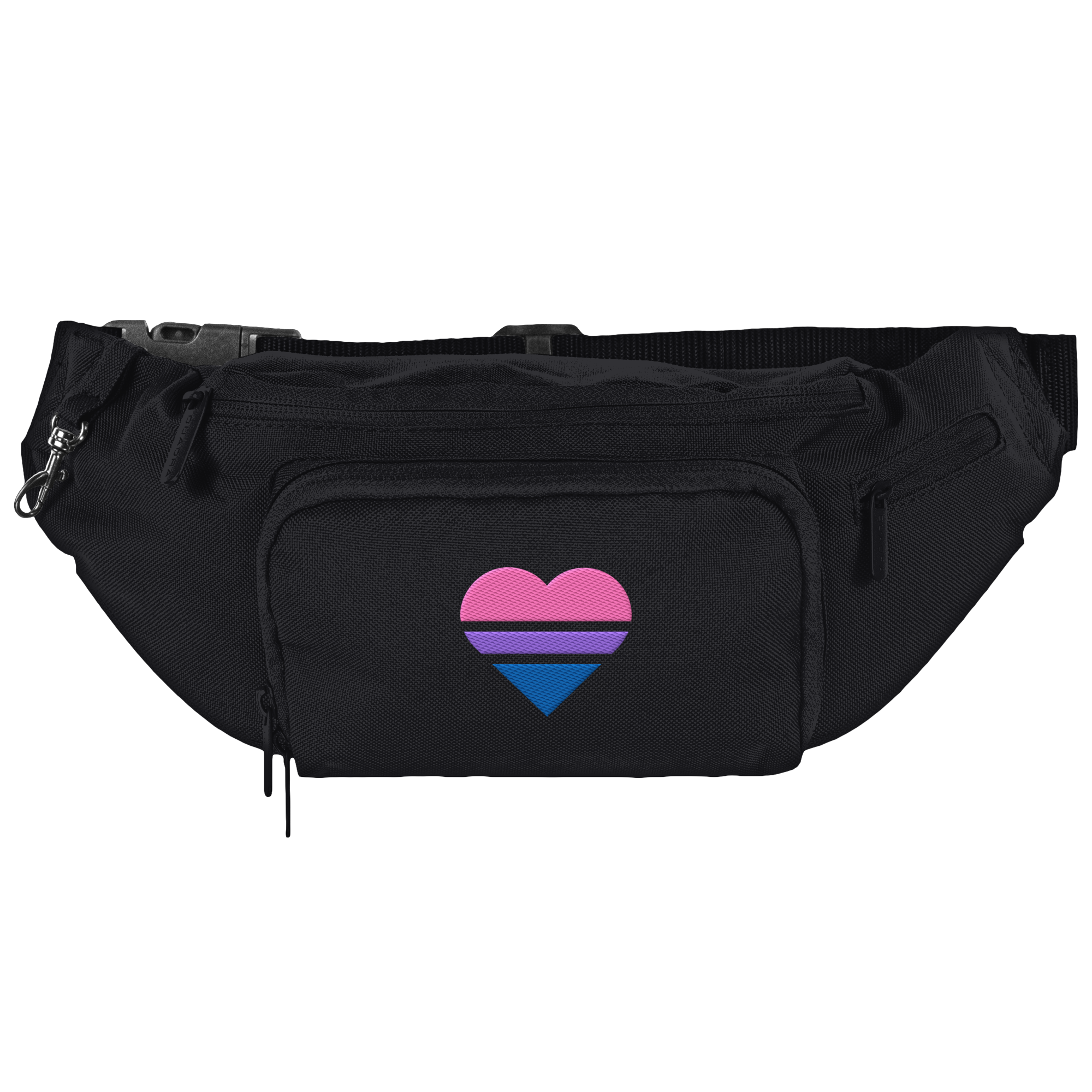 Shoulder Bag - Bisexual Flag Herz Stick