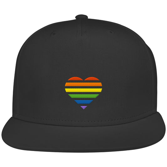 Snapback - Pride Flag Herz Stick
