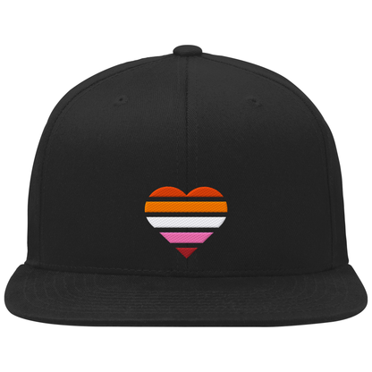 Organic Snapback mit Herz Stick - Lesbian