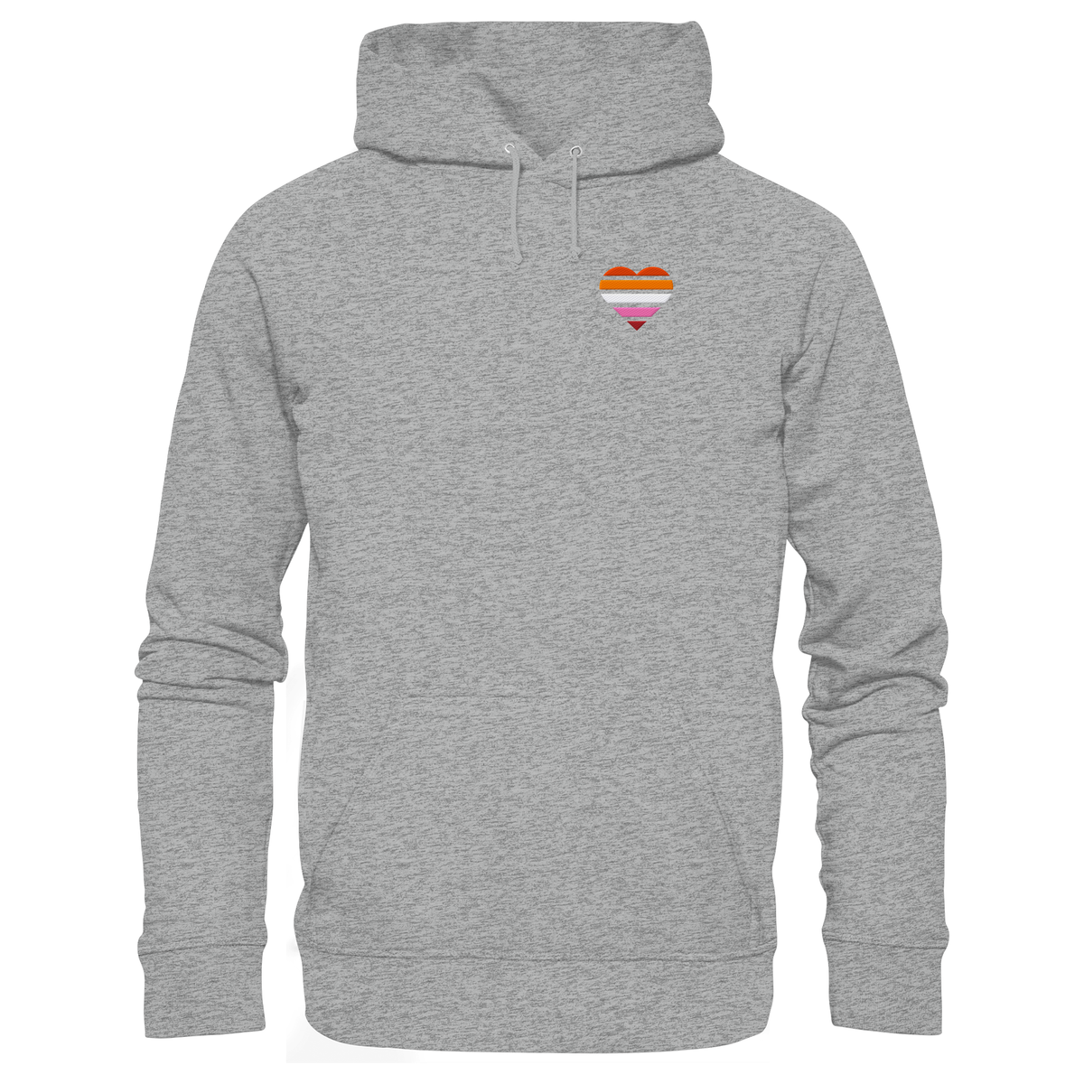 Basic Hoodie mit Herz Stick - Lesbian