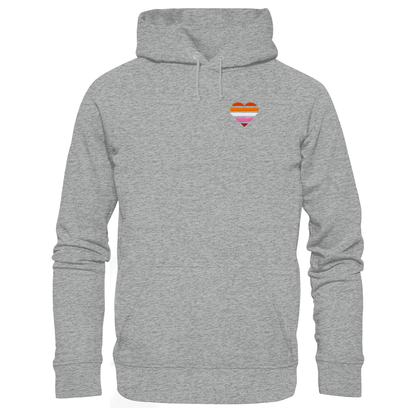 Basic Hoodie mit Herz Stick - Lesbian
