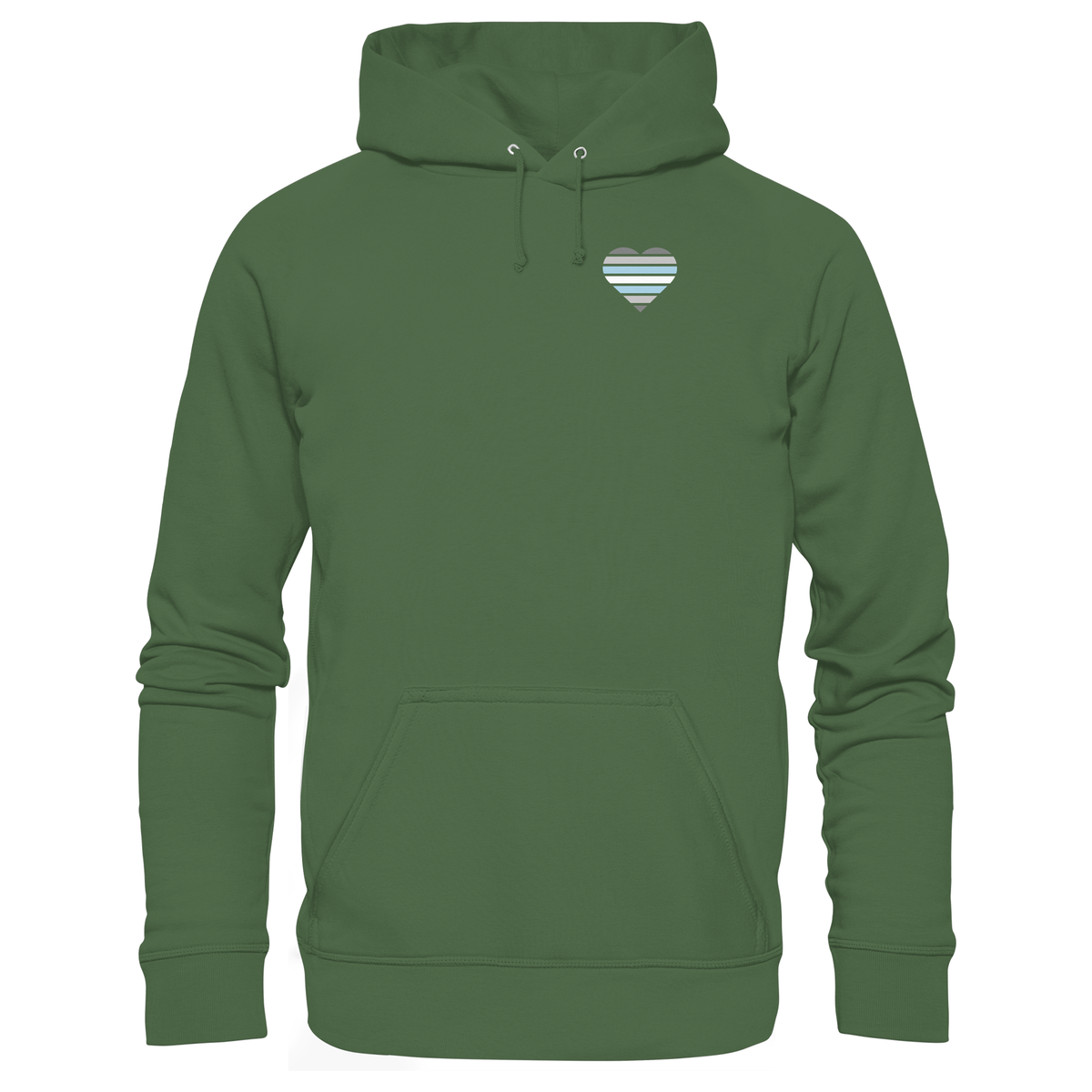 Basic Hoodie mit Herz - Demiboy