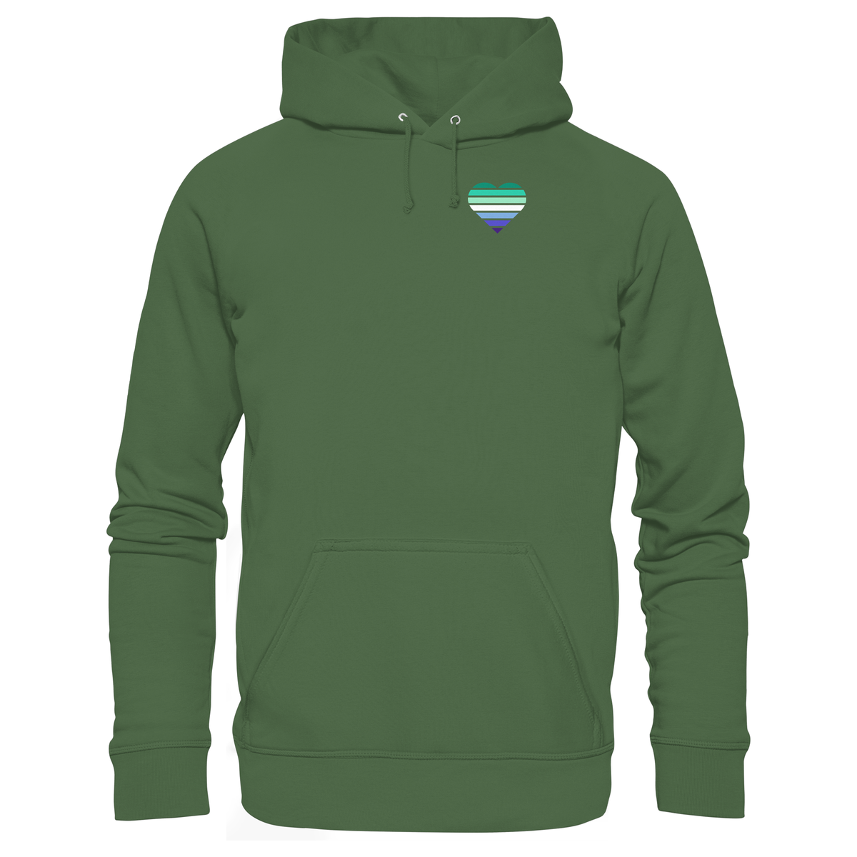 Basic Hoodie mit Herz - Gay