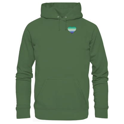 Basic Hoodie mit Herz - Gay